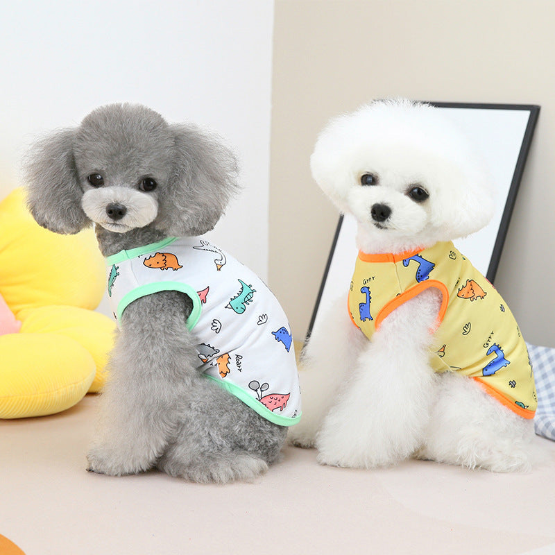 Pet Clothing Dog Cat Spring And Summer Clothing