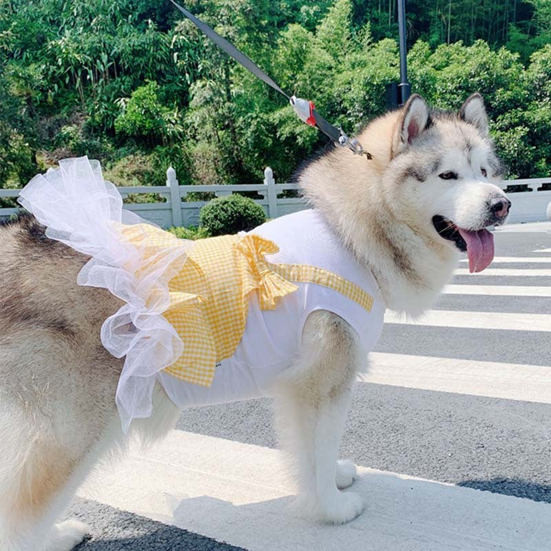 狗狗衣服公主狗服裝拉布拉多金毛獵犬大型犬衣服