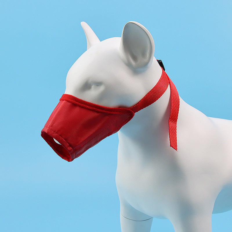 狗狗嘴罩可調式防咬、防吠叫、防吃口罩,寵物用品