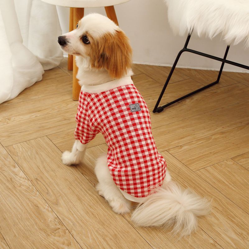 High Collar Windproof Fashion Sweater Dog Clothes