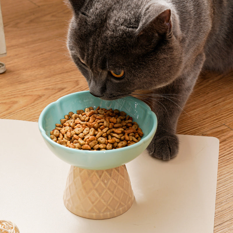 護頸保健釉陶瓷寵物碗