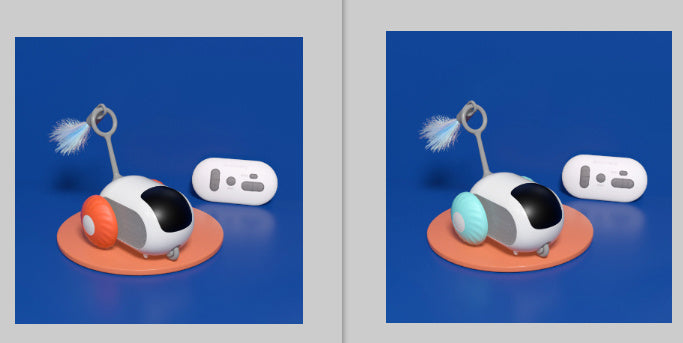 遙控互動貓車玩具 USB充電追逐自動移動