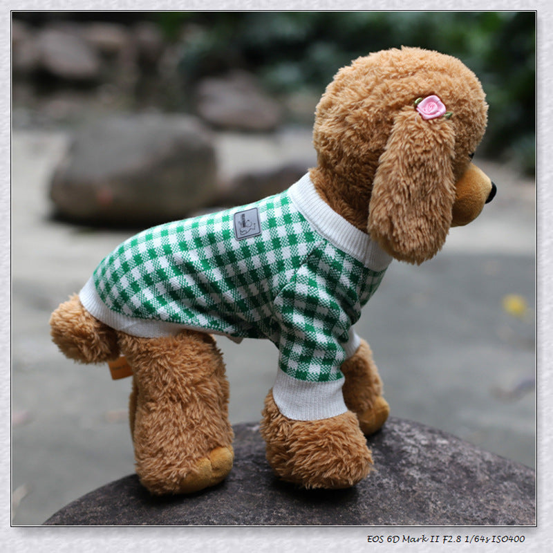 High Collar Windproof Fashion Sweater Dog Clothes