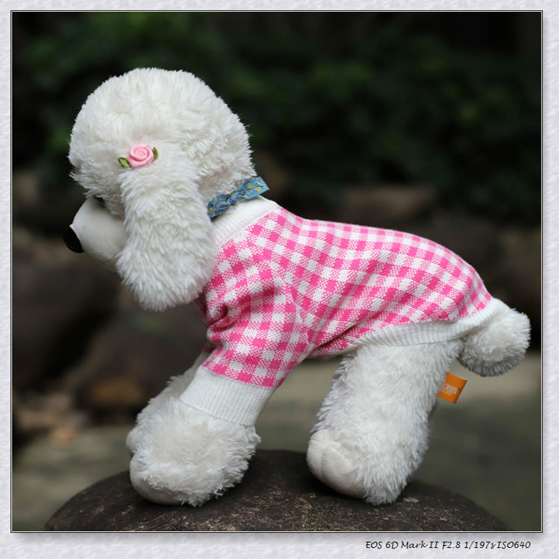 High Collar Windproof Fashion Sweater Dog Clothes