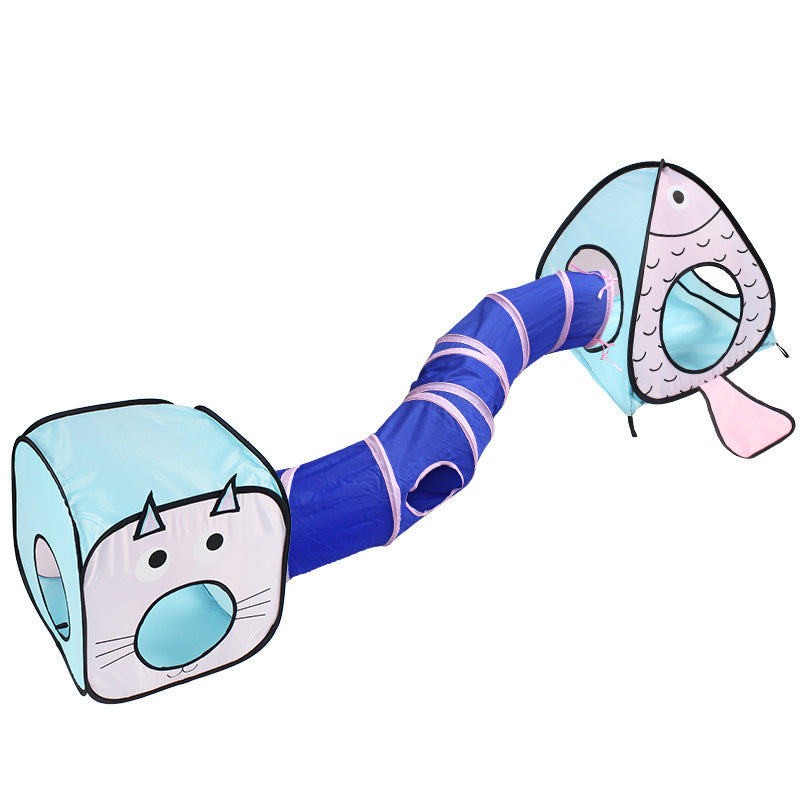 折りたたみ式ペットテント キャットトンネル