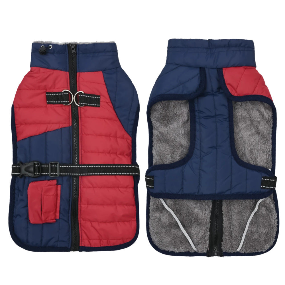 秋冬加厚保暖狗狗外套