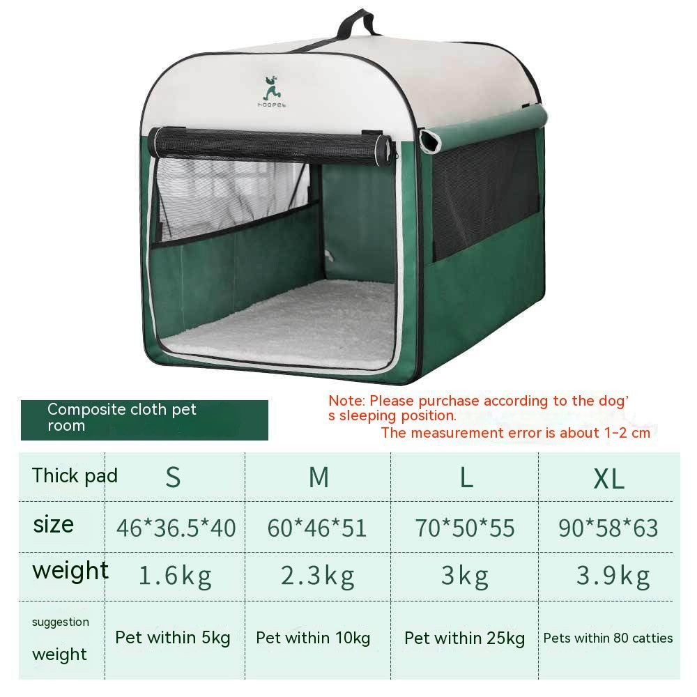 Dog Kennel Warm House for Small to XL Dogs Indoor Outdoor