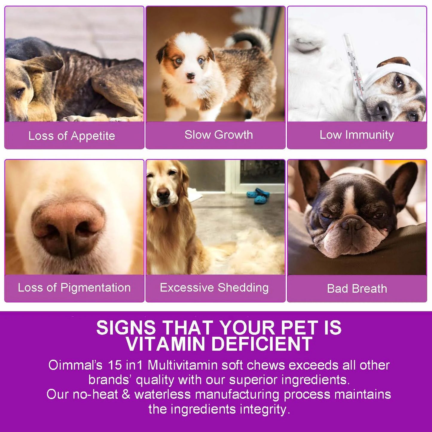 15合1複合維生素補充劑150粒咀嚼片,支持髖關節、皮膚、腸道、心臟健康,鴨肉口味,適合所有狗狗