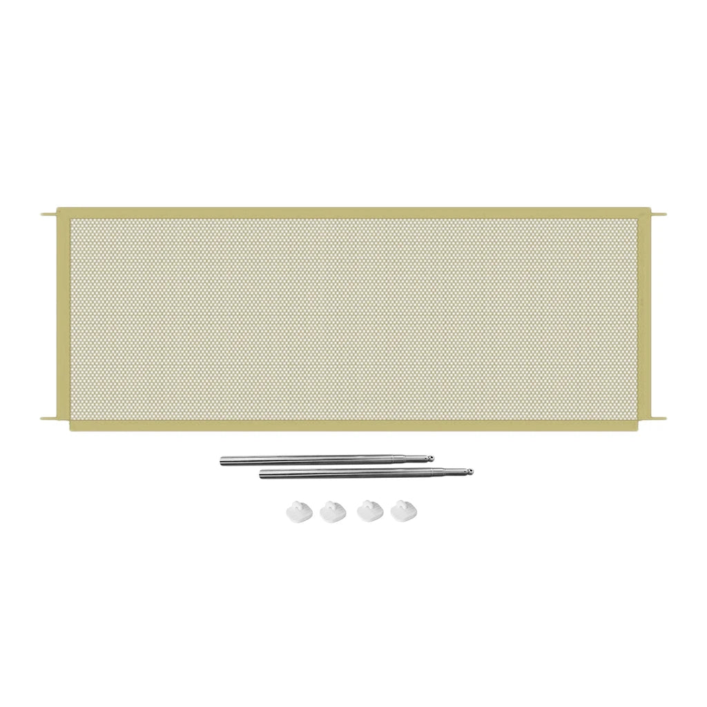 Ingenious Mesh Dog Fence for Indoor Outdoor Tall Pet Dog Gate Retractable Safety Guard Foldable Toddler Stair Gate Isolation