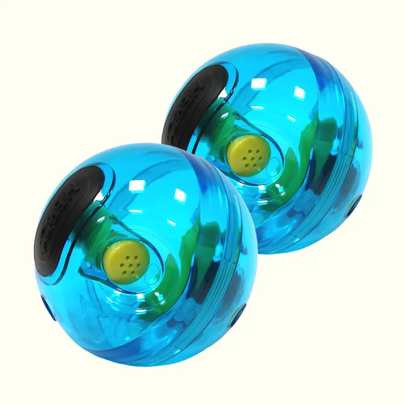 CAITEC Dog Toys Giggle Treat Dispensing Ball Make Funny Sounds Hard Ball Durable Foraging and Chewing Pet Toys Bite Resistant