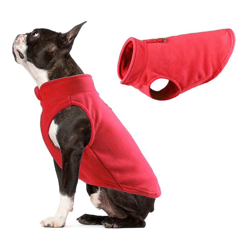 冬季羊毛寵物狗衣服幼犬服裝法國鬥牛犬外套哈巴狗服裝夾克小型犬吉娃娃背心約克夏幼貓