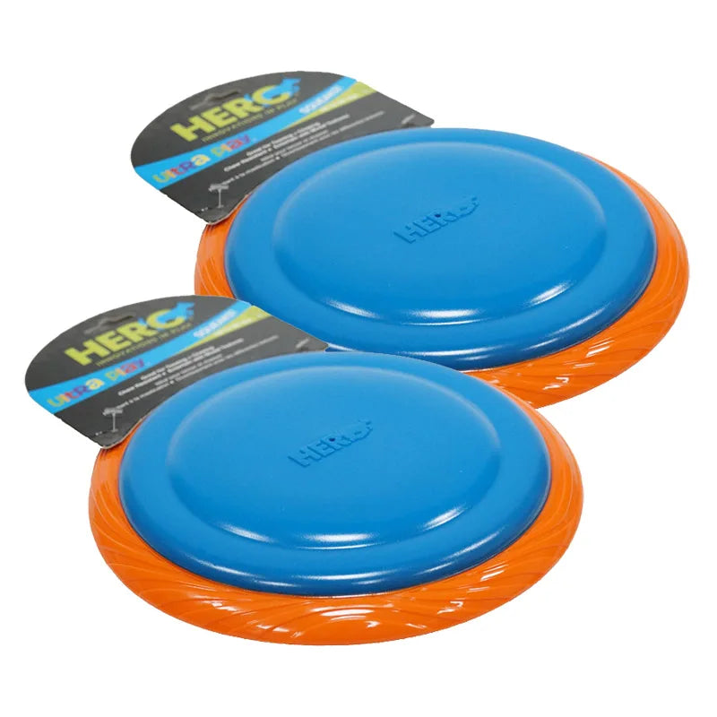 HERO Dog Toys Flying Disc Squeaky Interactive Dog Toy Suitable for Medium or Large Dogs