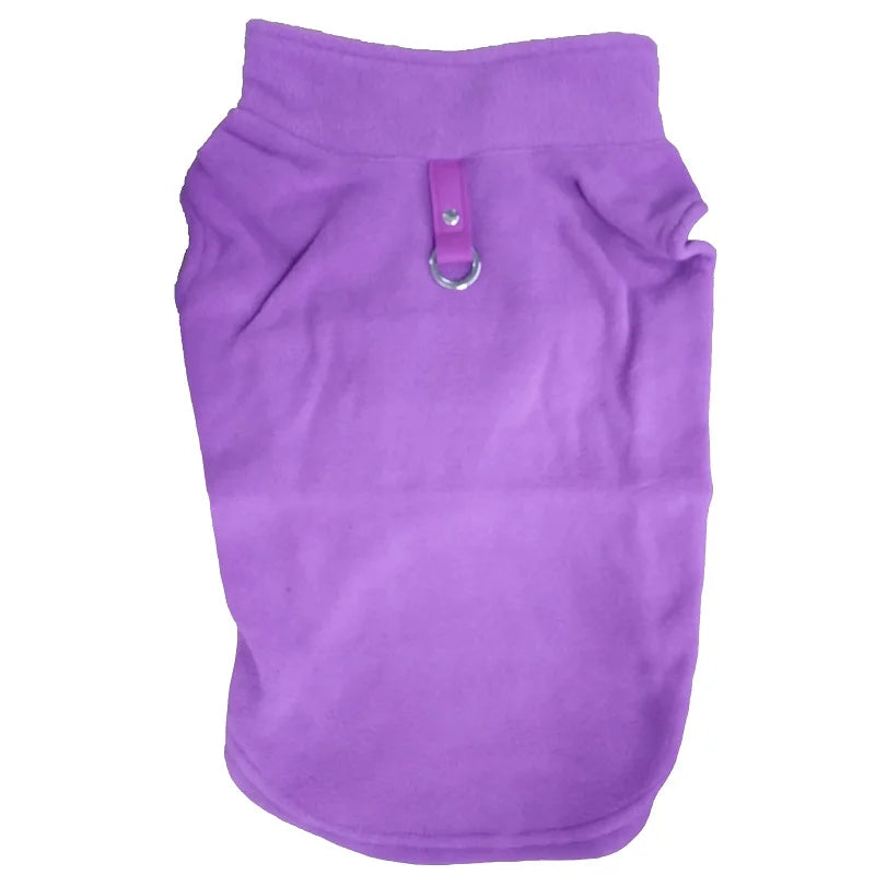 冬季羊毛寵物狗衣服幼犬服裝法國鬥牛犬外套哈巴狗服裝夾克小型犬吉娃娃背心約克夏幼貓