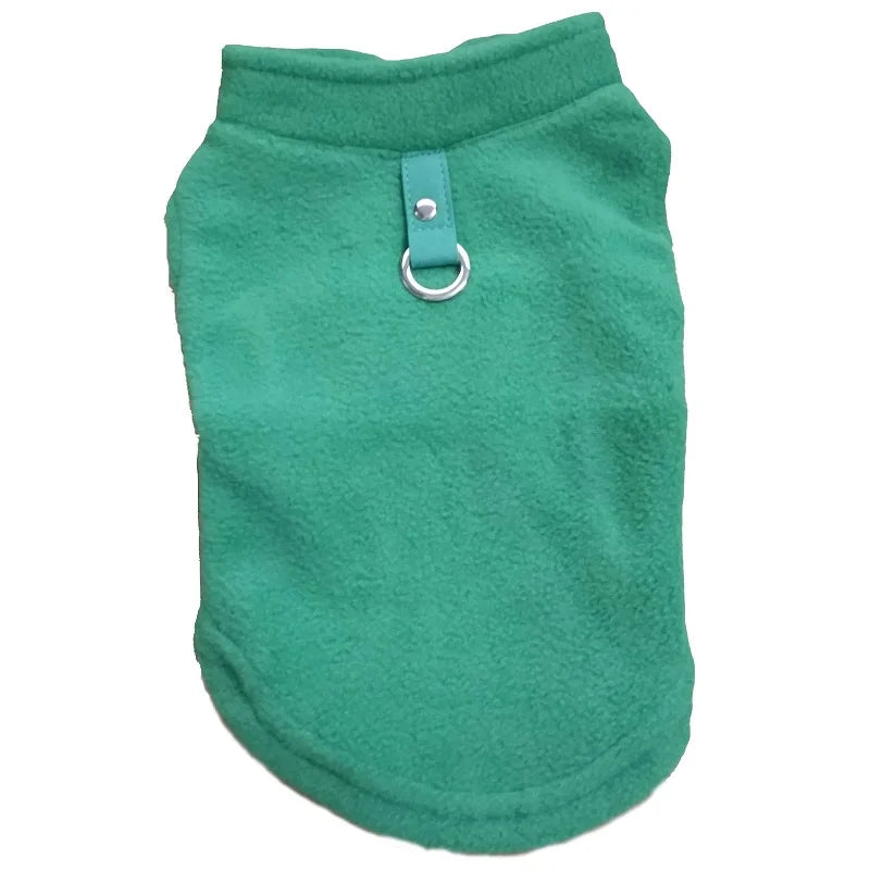 冬季羊毛寵物狗衣服幼犬服裝法國鬥牛犬外套哈巴狗服裝夾克小型犬吉娃娃背心約克夏幼貓