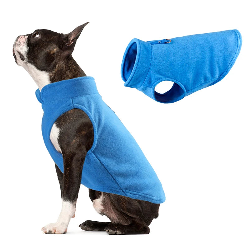 冬季羊毛寵物狗衣服幼犬服裝法國鬥牛犬外套哈巴狗服裝夾克小型犬吉娃娃背心約克夏幼貓