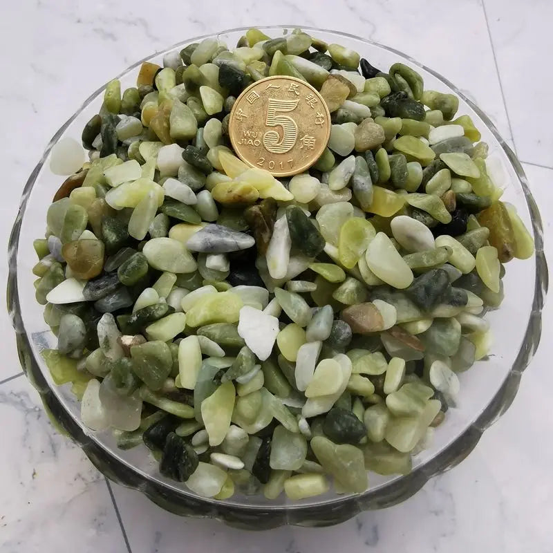 500克天然水晶沙魚缸底砂造景裝飾石水族箱水草沙龜砂裝飾品