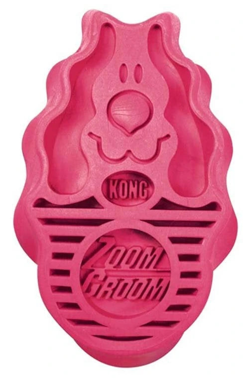 KONG Dog ZoomGroom Brush for Bathing & Grooming