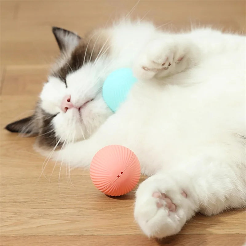 Smart Dog Toy Ball – USB Auto Moving Pet Ball for Dogs & Cats