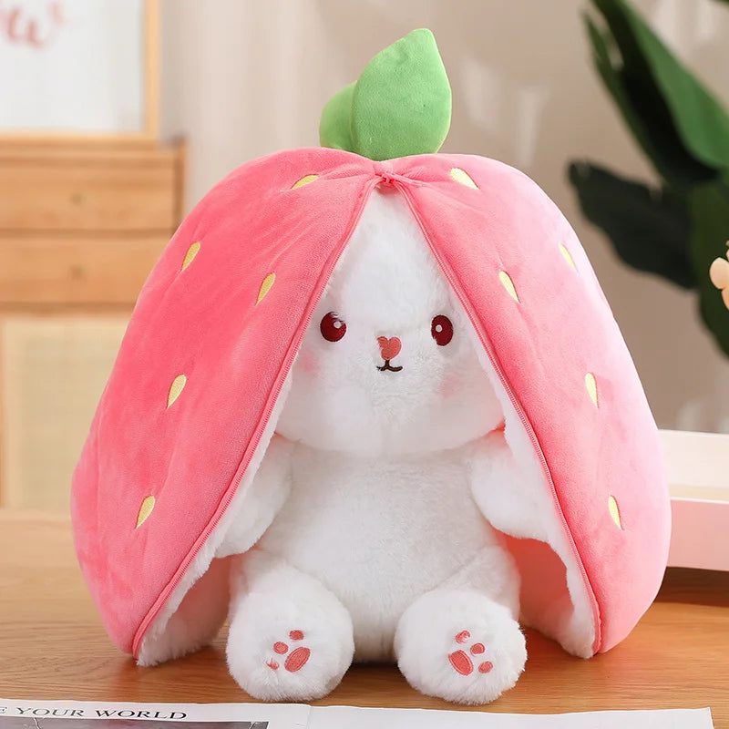 35cm Creative Funny Doll Carrot Rabbit Toy Stuffed Soft Bunny Toys for Kids Girls Birthday Gift