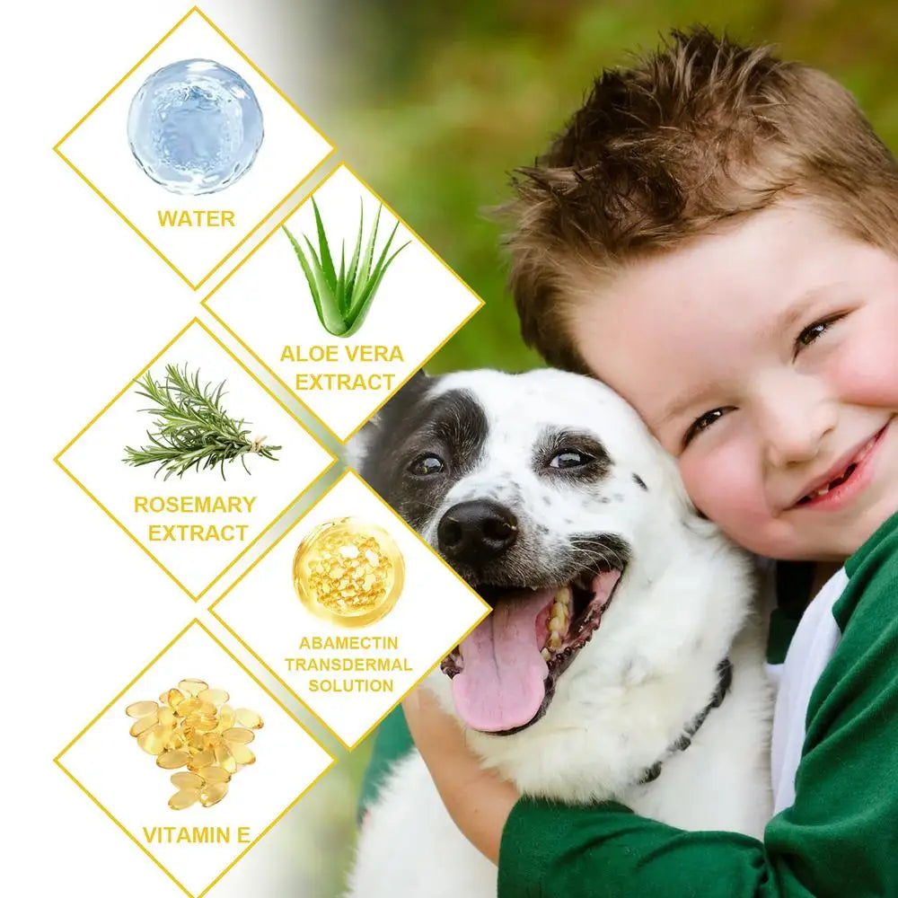 Cat Anti Flea Drops Flea Lice Remove Relieve Skin Itching External Insect Repellent Deworming Supplies Pet Tick medicine Drops