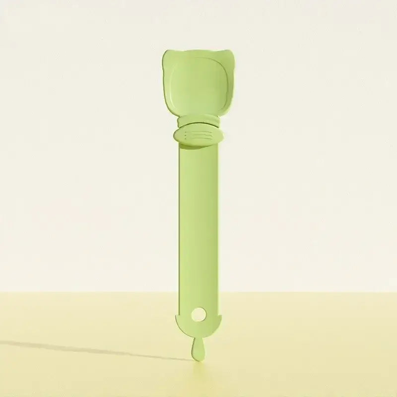 貓條餵食湯匙適用於濕半流質食物貓條擠壓湯匙寵物餵食器用品零食餵食貓咪產品그릇