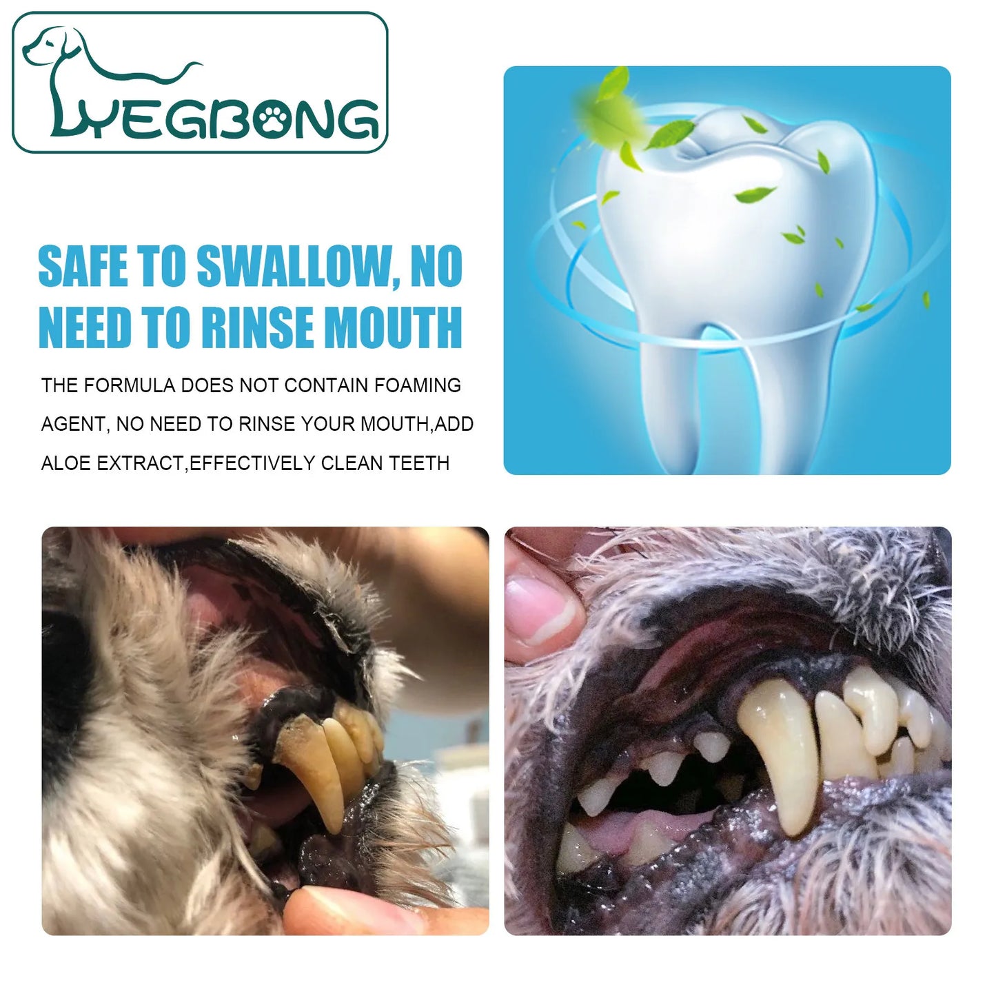 Pet Toothpaste for Dogs & Cats – Fresh Breath, Tartar & Oral Care