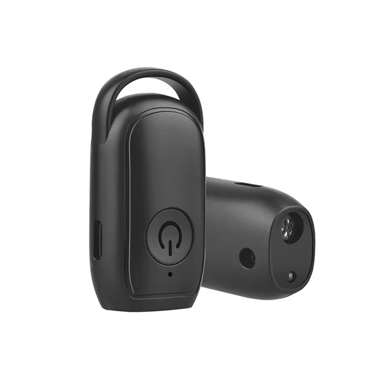 ミニ超音波犬撃退器 USB充電式犬用ドライブデバイス ポータブル犬用長距離トレーナー 無駄吠え防止装置 LED付き