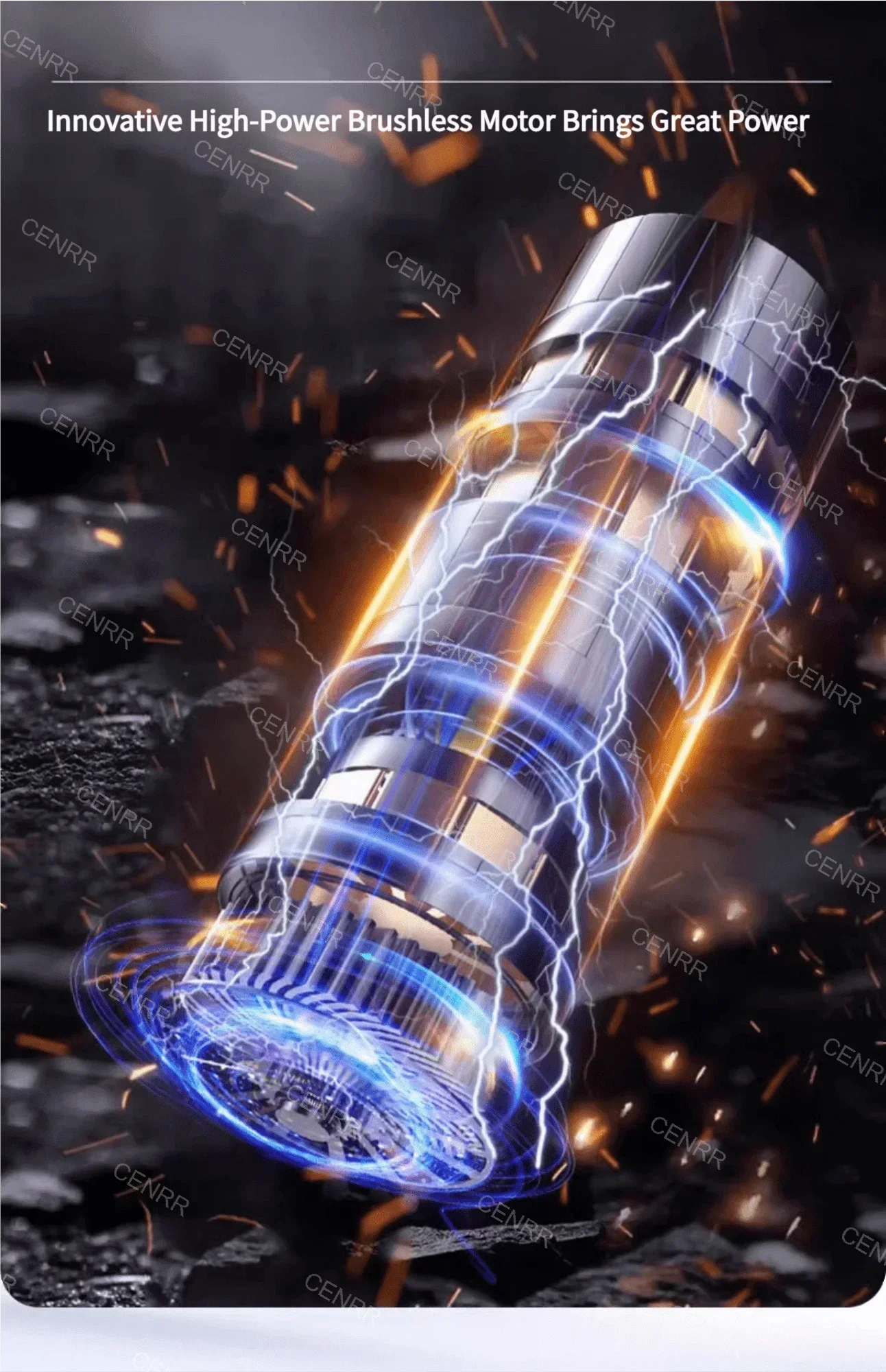 CENRR 210000PA 迷你車用吸塵器無線強力吸塵器汽車清潔器手持便攜式吸塵器清潔機