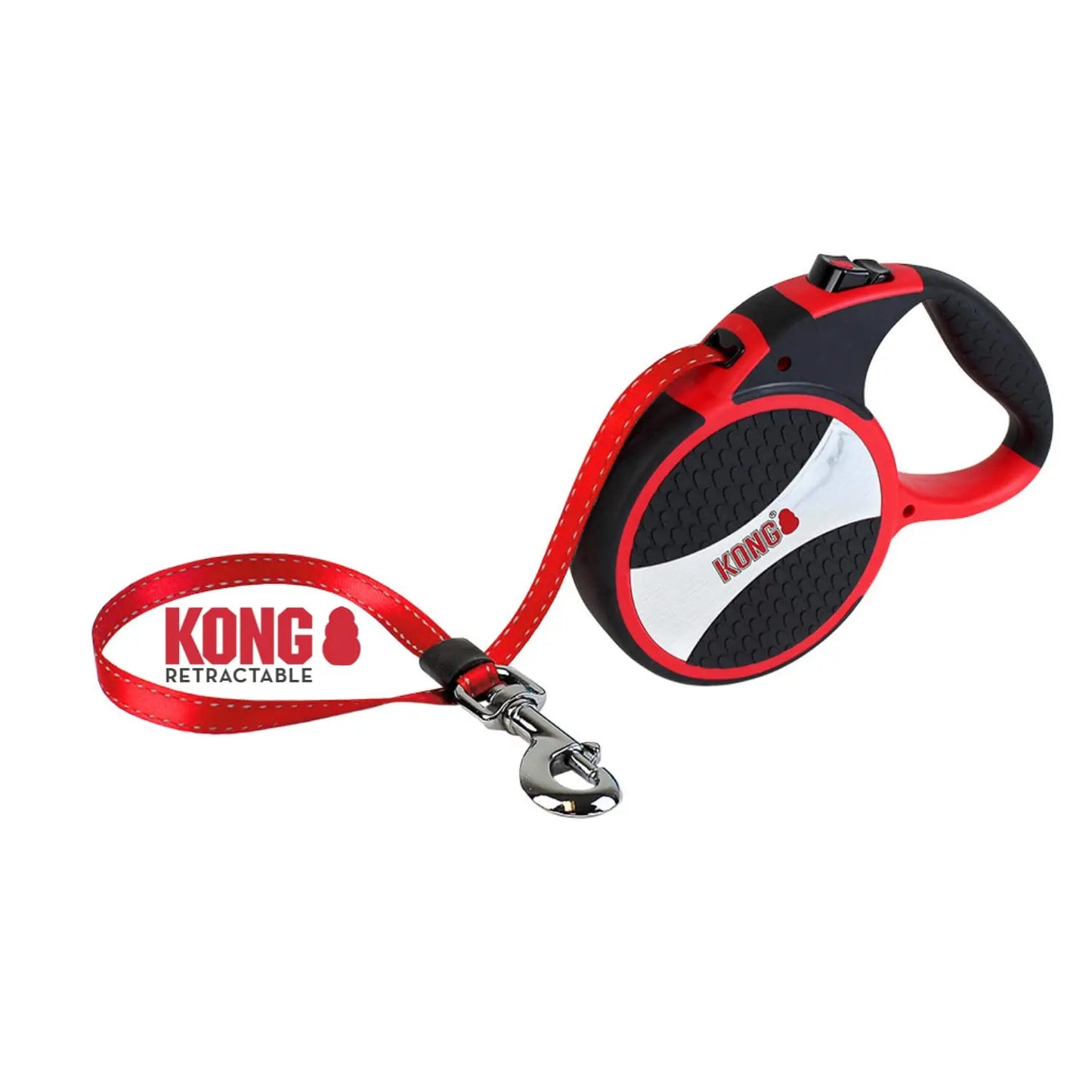 KONG Explore Retractable Dog Leash – Large, 24ft, 110lbs Capacity