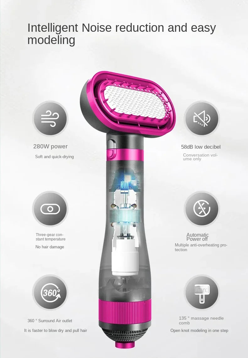Pet Hair Dryer Soft Combing Integrated Small and Medium-sized Cat and Dog Hair Dryer Dog and Cat Blow Drying Silent Hair Drying