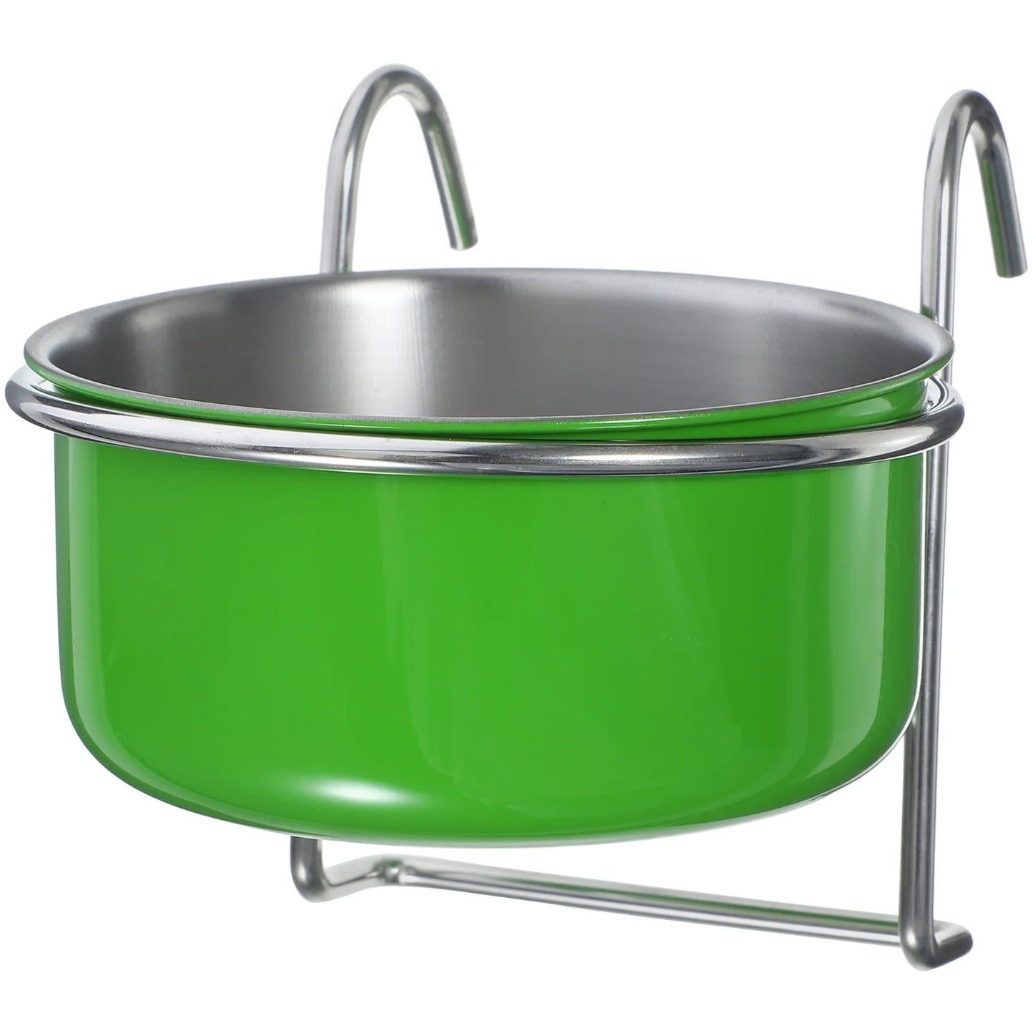 鸚鵡食盆鳥籠餵食器鳥類餵食工具長尾小鸚鵡容器碗適用於不鏽鋼水盆虎皮鸚鵡配件