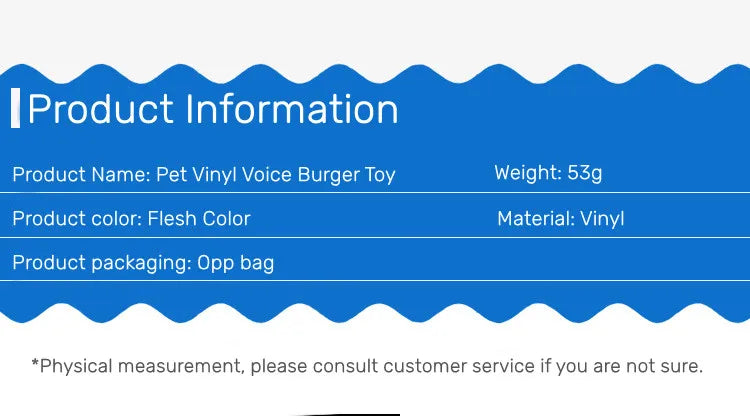 Pet Dogs Hamburger Toy Non-Toxic Puppy Toys Dog Chew Toys Food Grade Silicone Training Playing Chewing Dog Cat Accessories
