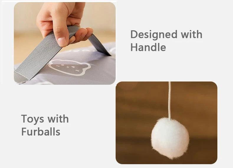 保暖狗屋可拆式寵物睡床適用於中小型犬貓柔軟防滑狗窩幼犬小貓窩寵物用品