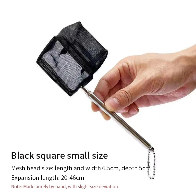 釣魚抄網防銹耐腐蝕不鏽鋼漁網用於捕魚蝦缸水族箱配件