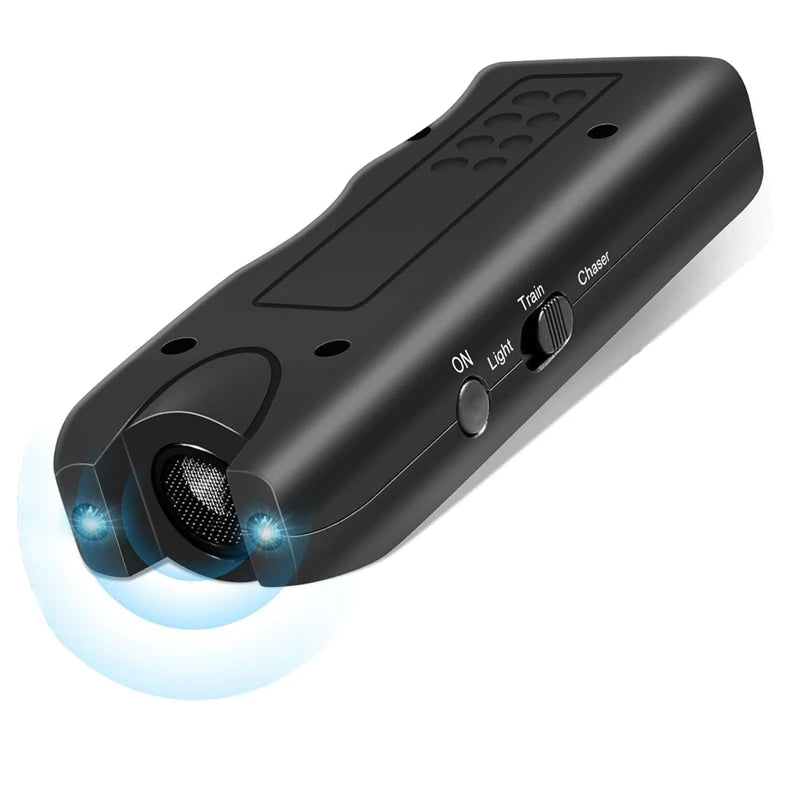 超音波驅狗器便攜式防吠器手持式三合一訓狗器驅趕動物寵物訓狗器