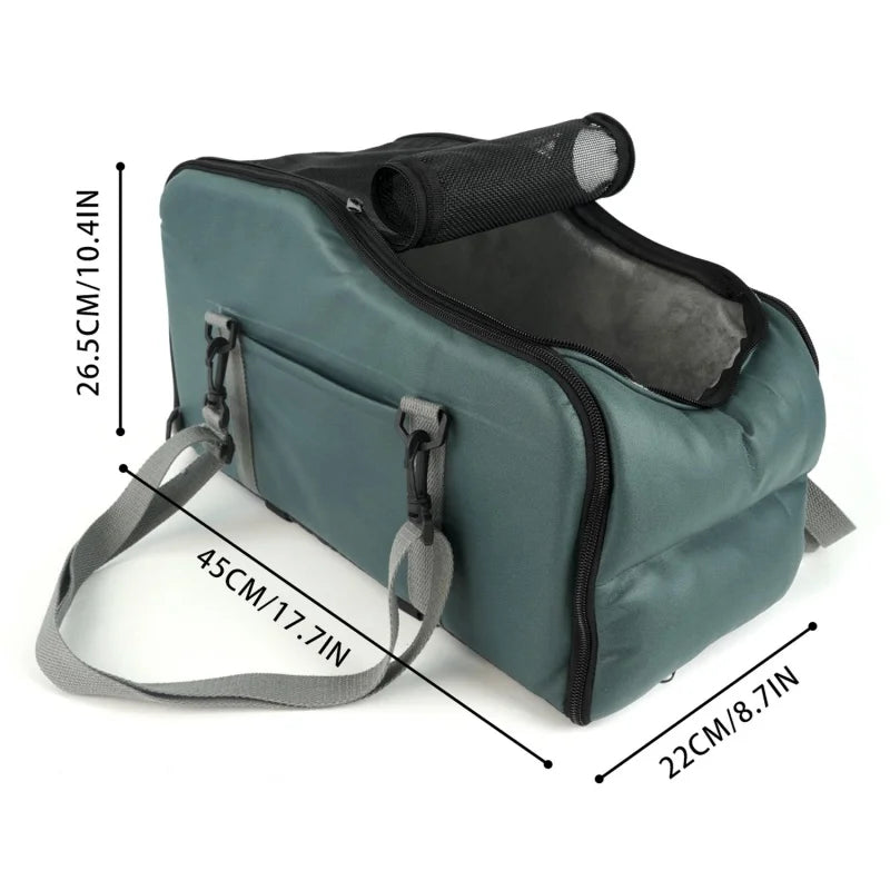 取り外し可能で洗える車用犬用ベッド、屋外用ポータブルペットカーマット、車用旅行用安全シート、センターコンソール、フロントシート