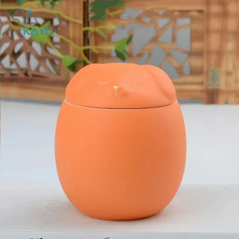 寵物狗骨灰盒狗形紀念火葬骨灰盒手工製作黑色裝飾骨灰盒用於葬禮狗骨灰盒狗紀念