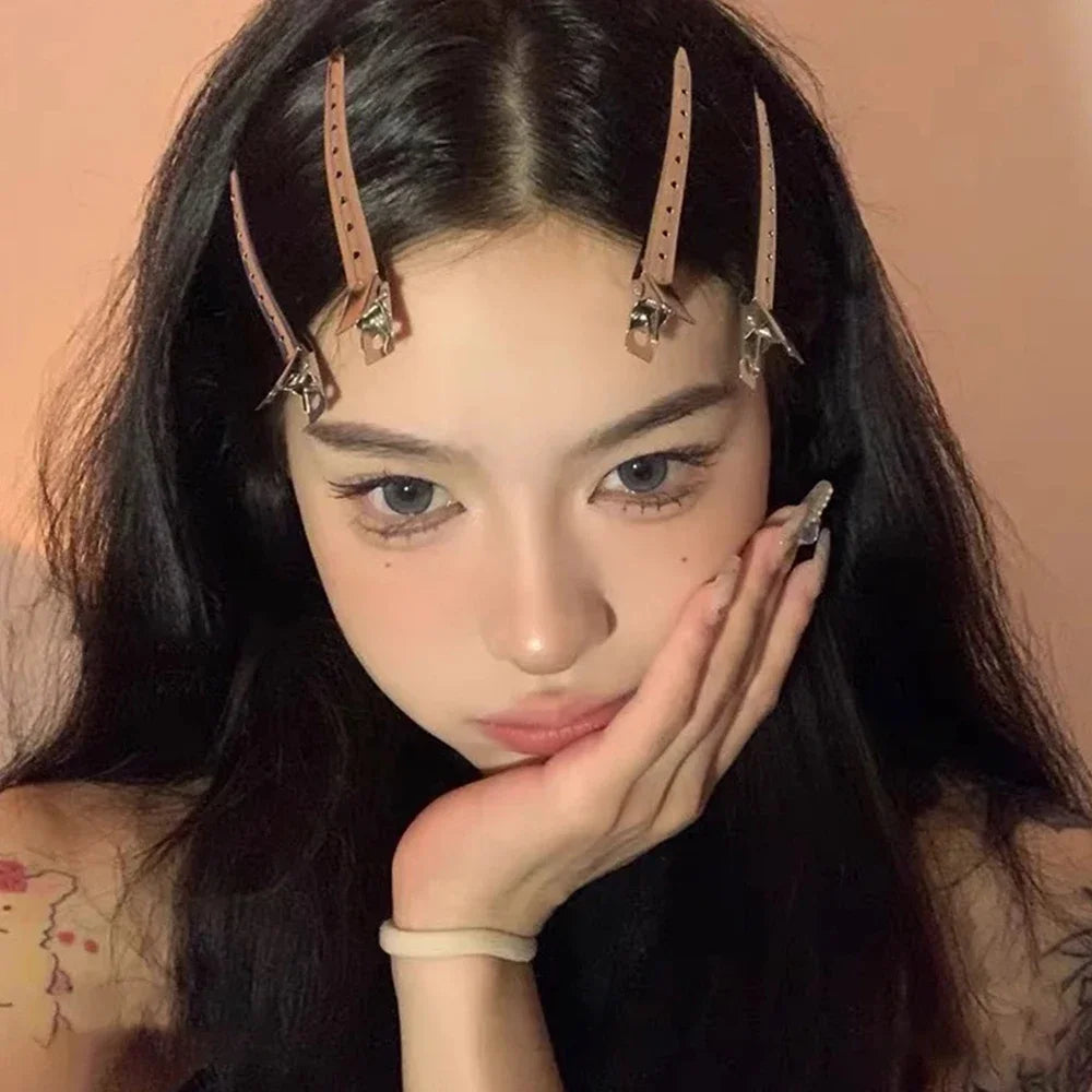 女士護髮夾金屬鋼美髮分區夾理髮師剪髮造型工具髮根蓬鬆髮夾