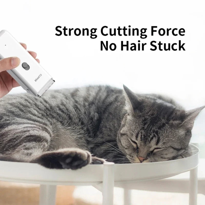 electric dog hair clipper, pet hair trimmer, rechargeable dog groomer, quiet pet hair clipper, dog grooming tool, cat hair trimmer, professional pet clipper, low vibration pet trimmer, portable pet hair clipper, home dog grooming kit