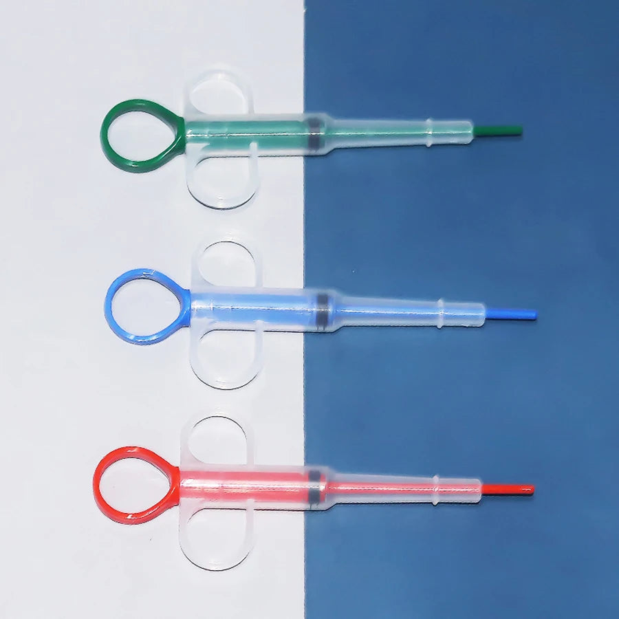 一體式寵物藥物分配器 貓狗注射器 貓藥丸注射器 滴管 驅蟲餵藥器