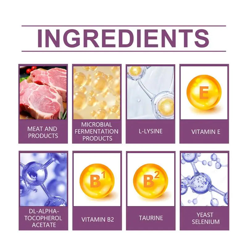 Mild Cats Supplement For Sneezing 80pcs Kitten Tears Care Tablets Respiratory Health Overall Body Nutritional Care Tablets