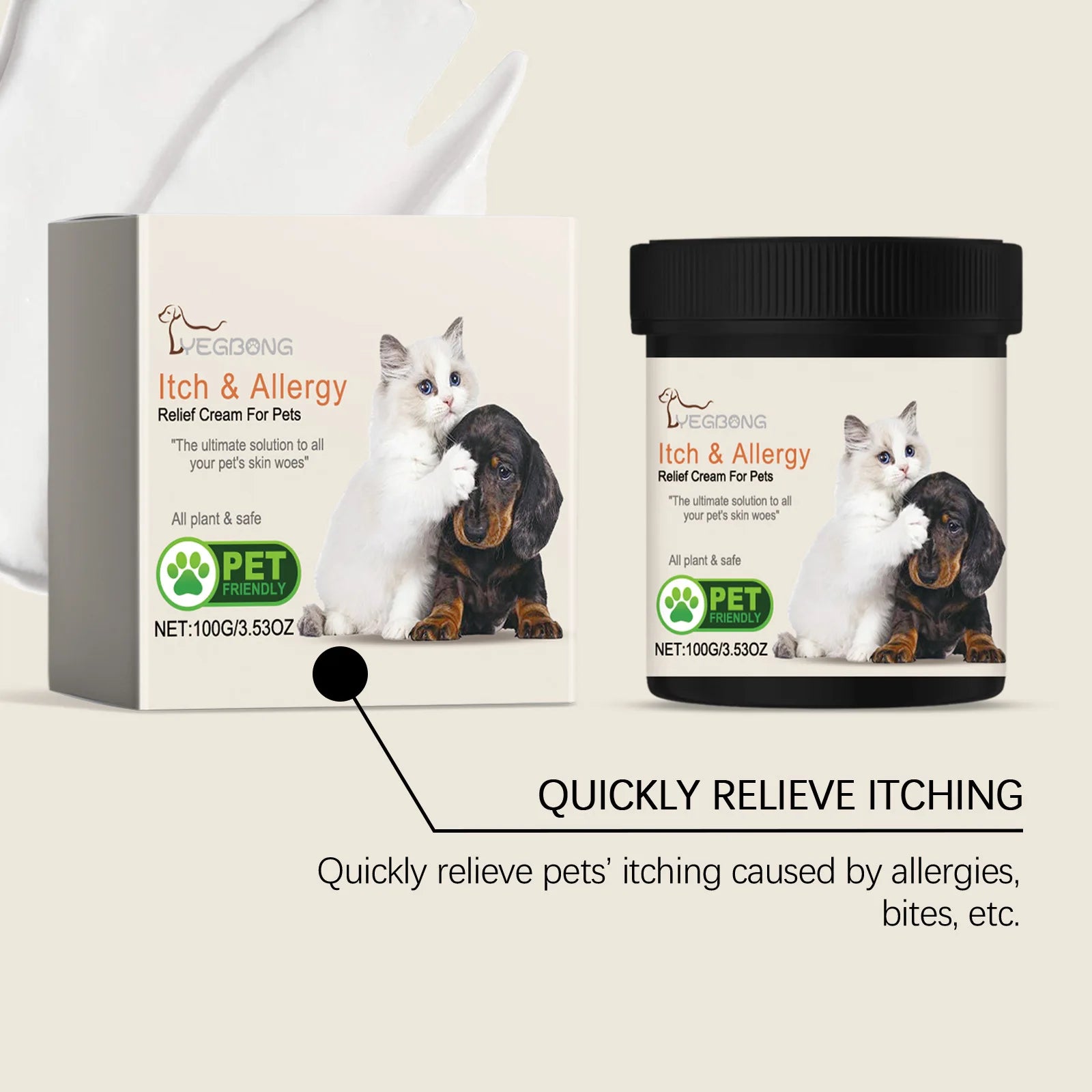 pet skin care cream, dog itch relief cream, cat anti mite cream, flea and tick removal for dogs, soothing pet allergy cream, dog skin repair cream, cat flea killer ointment, dog and cat skin rash treatment, pet itch soothing cream, natural flea treatment for pets