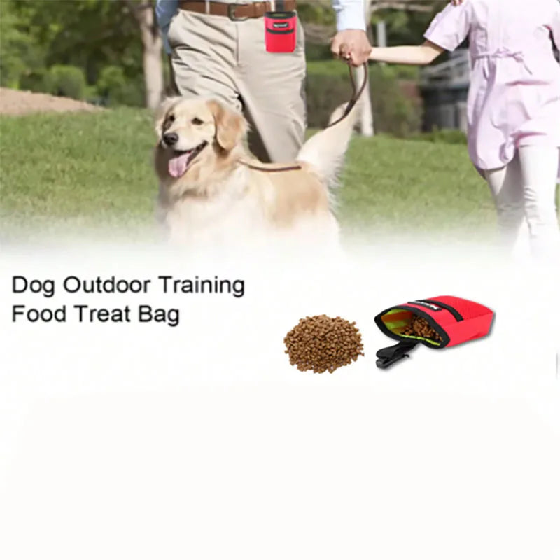 dog training treat pouch, dog snack bag, pet training food bag, waist treat pouch for dogs, puppy training pouch, dog agility treat bag, dog obedience training accessories, cat training treat pouch, hands-free dog treat bag, reward pouch for dogs