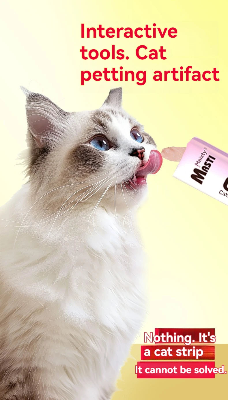 10件裝寵物用品貓條紋寵物零食15克/條液體濕糧鮪魚雞肉罐頭貓毛便宜貓零食