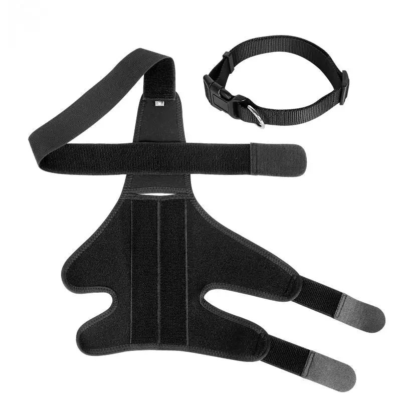 寵物狗膝蓋支架,用於緩解關節疼痛、肌肉酸痛、腿部支架、後腿支架,適用於老年、殘疾、受傷的狗狗