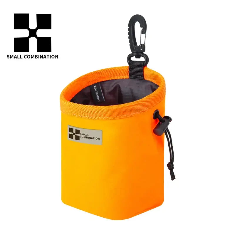 小型コンビネーションポータブル犬トレーニングスナックバッグ子犬犬用スナックバッグリーシュ用屋外ペットスナック賞ウエストバッグXZH-T24001-1