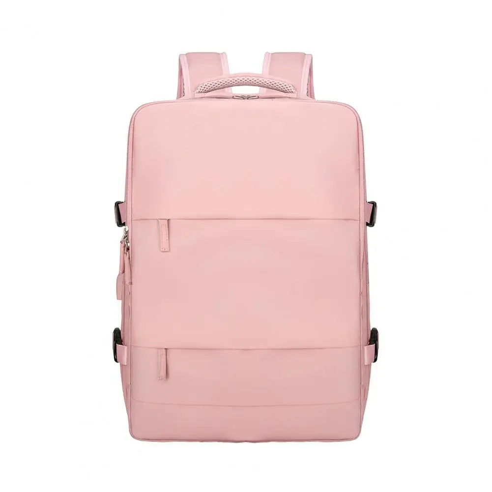 旅行背包飛行認可攜帶背包USB充電孔輕便包防水休閒書包大學旅行工作