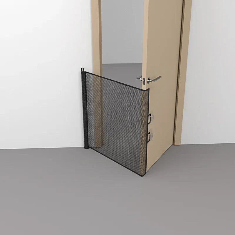 自動伸縮寵物門圍籬狗貓柵欄室內樓梯走道隔離網安全圍籬寵物用品