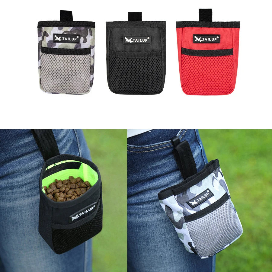 Dog Training Treat Pouch – Hands-Free Snack & Reward Bag