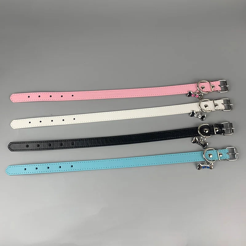 時尚龐克彩色狗爪骨項鍊,女士精緻 PU 皮革飾物頸鍊,甜美酷炫派對珠寶,Y2K 禮物